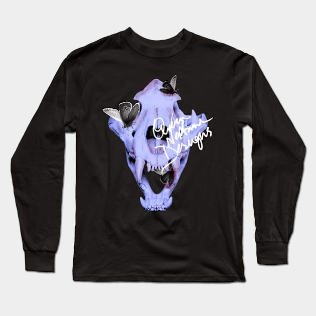 Dead Inside Long Sleeve T-Shirt by Queen Neptune Designs